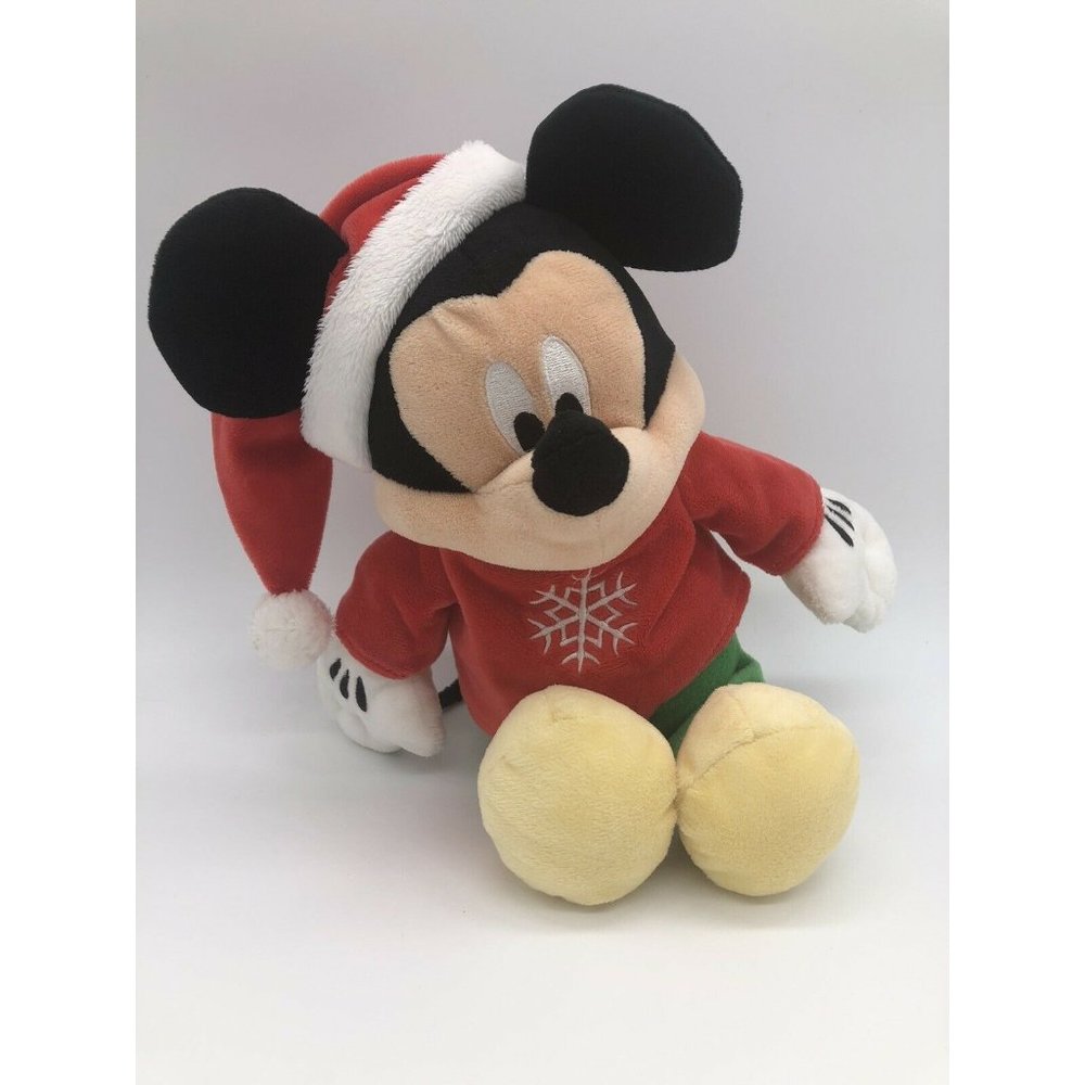 Disney Baby Christmas Holiday Mickey Mouse Plush